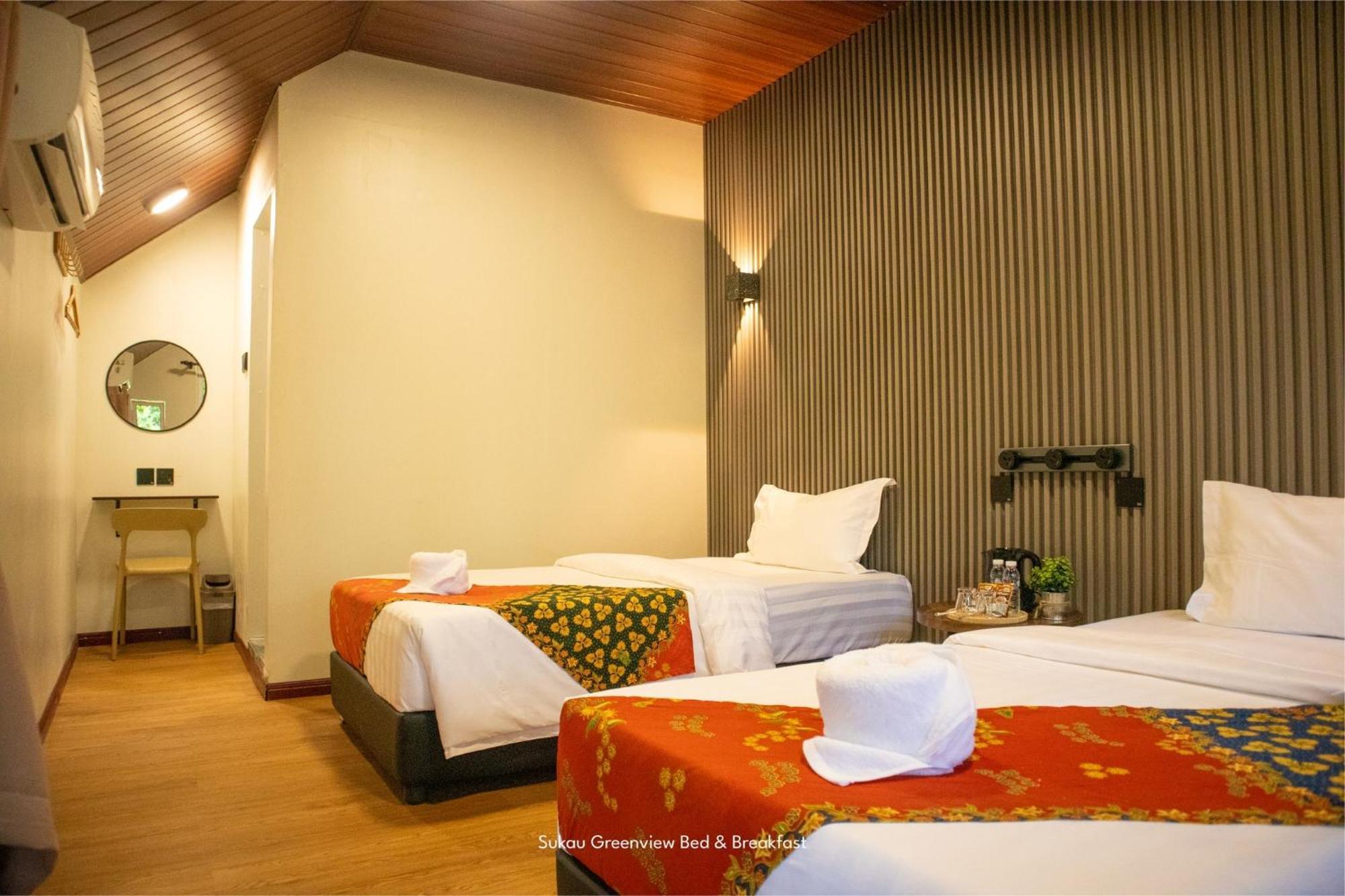 Sukau Greenview Bed & Breakfast Экстерьер фото